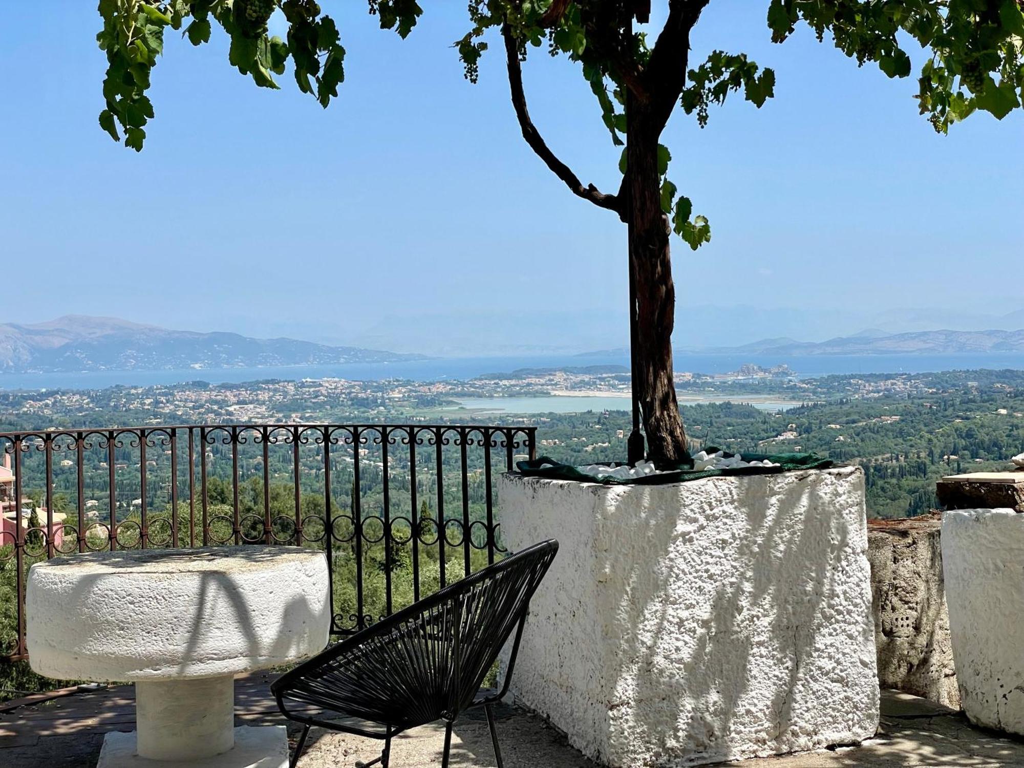 Mary'S House With Panoramic View Agioi Deka (Corfu) Exterior foto
